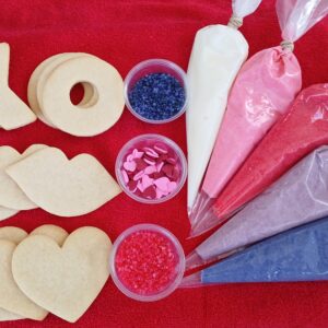 Valentine's Day Cookie Decorating Kit