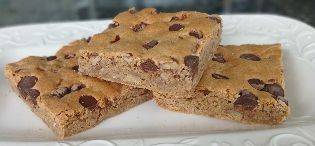 Pecan Blondies