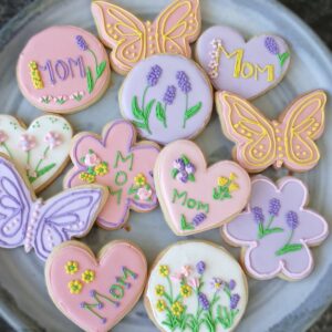 Decorated Cookies for Mom
